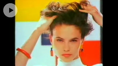 L'Oréal Studio Line 1980s commercials