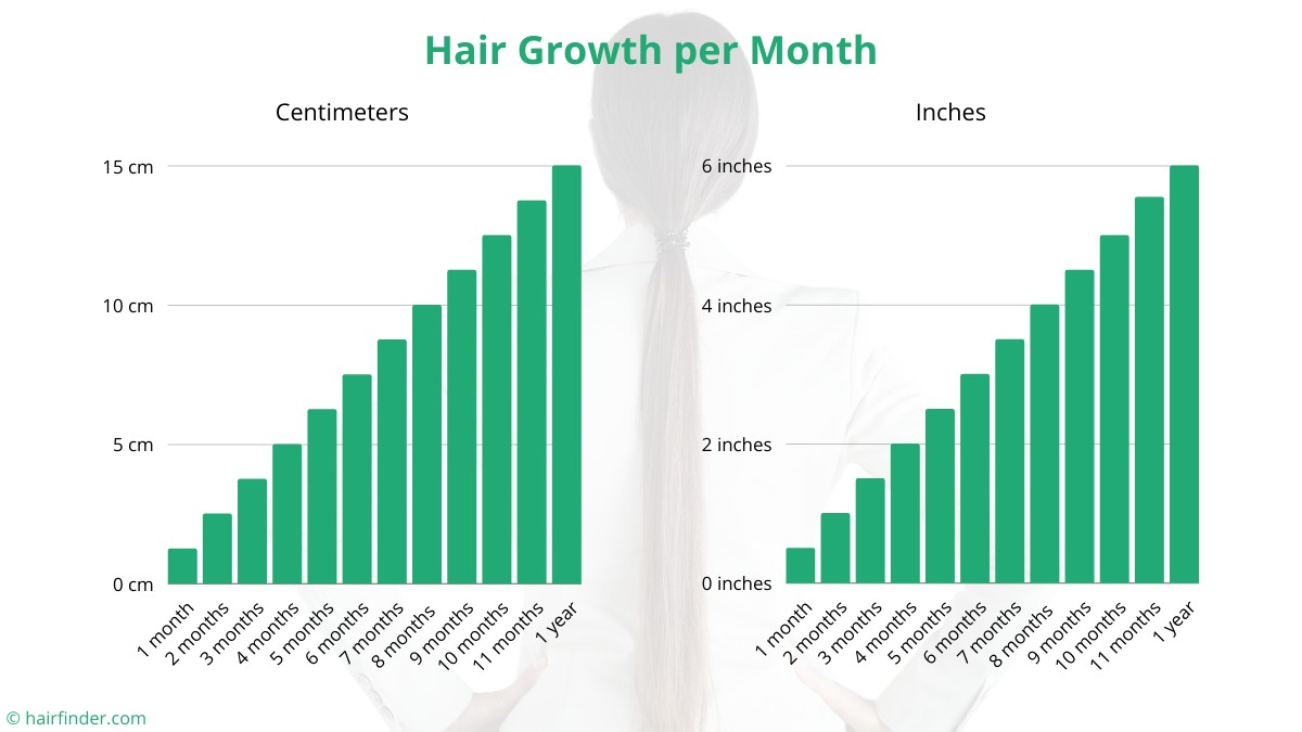 Renew You - Skin & Hair Care - Average rate of hair growth is half an inch per  month but varies from person to person, depending upon the hair growth rate  #lazerhairremoval #