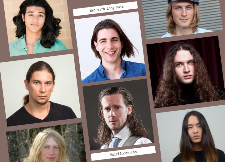 Long hairstyles for men