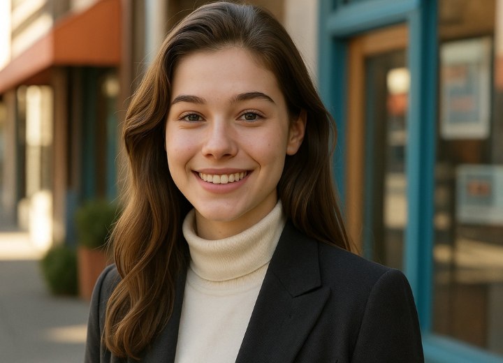 1970s turtleneck and blazer