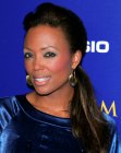 black hair in a ponytail - Aisha Tyler