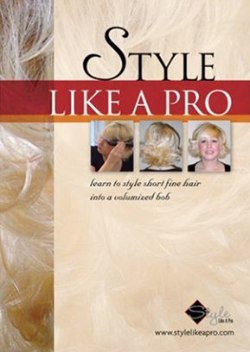 Learn to Style Short Fine Hair into a Volumized Bob
