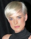 Aggy haircut - Short hairstyle inspired by Agyness Deyn