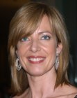 Allison Janney with her hair in a shag