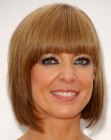 Allison Janney wearing her hair in a bob