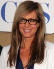 Allison Janney sporting long and silky below the shoulders hair