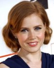 Amy Adams hair tucked behind the ears