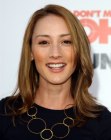 Bree Turner with long layered hair