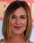 Brenda Strong sporting a fresh and easy to do medium-length hairstyle