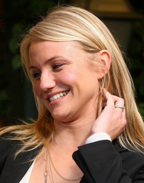 Cameron Diaz  Simple long hairstyle suitable for formal 