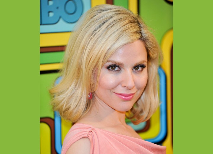 Cara Buono - Medium length blonde hairstyle