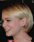 Carey Mulligan with a bob hairstyle