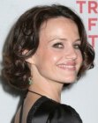 Carla Gugino with curls