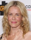 Chelsea Handler with thready curls