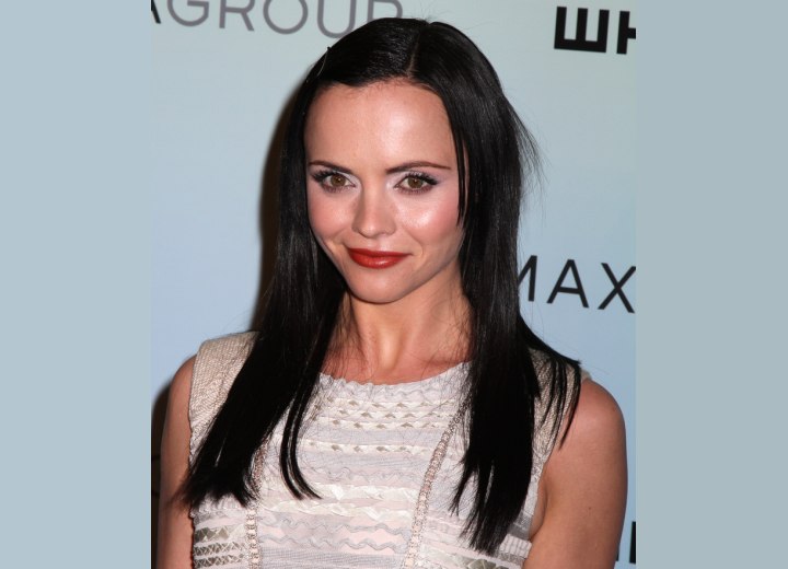 Christina Ricci - Long free flowing hairstyle