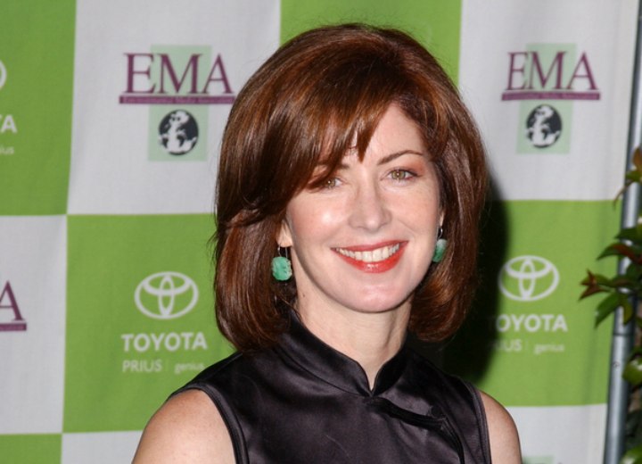 Dana Delany - Midlength hair with bangs