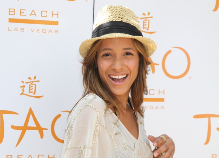 Dania Ramirez with highlighted hair