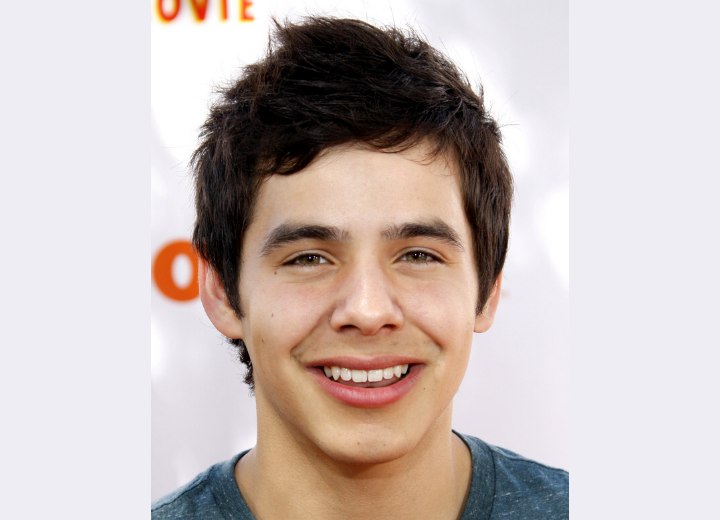 David Archuleta - Easy haircut for when you are in a hurry