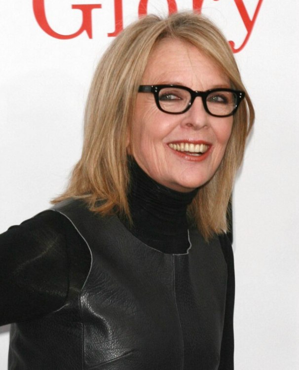 Diane Keaton Shoulder Length Hair For Older Women