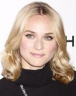 Diane Kruger with shoulder length hair