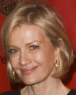 Diane Sawyer's short chin level bob