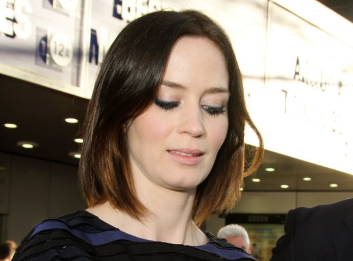 Bob with a dynamic shape - Emily Blunt