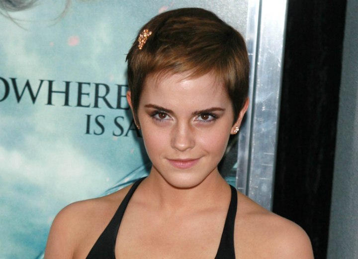 Emma Watson's pixie cut