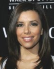 Eva Longoria with long dark hair