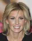 Faith Hill with casual shorter hair