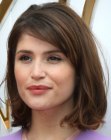 Gemma Arterton with medium length hair