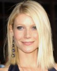 Gwyneth Paltrow with straight medium length hair