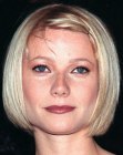 Gwyneth Paltrow sporting a sleek chin-length bob haircut