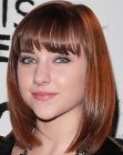 Haley Ramm's long bob