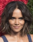 Halle Berry wearing her hair in a bob