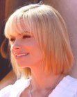 Jaime Pressly wearing her mid-length hair in an undercut bob