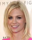 January Jones - Medium long hairstyle