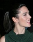 Jennifer Connelly with her hair in a ponytail