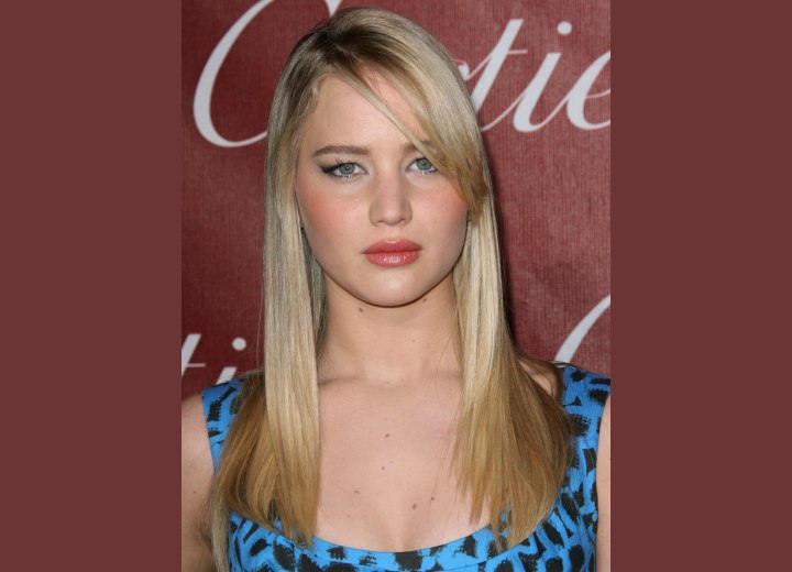 Jennifer Lawrence hairstyle