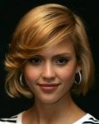 Jessica Alba with short hair