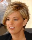 Kate Gosselin's short hairstyle