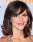 Katharine McPhee with moderate length hair