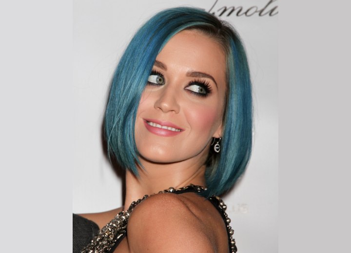 7. Celebrities Rocking Light Blue Hair with Dark Roots - wide 7