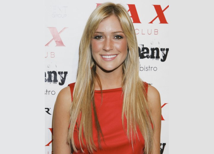 Kristin Cavallari with super long hair