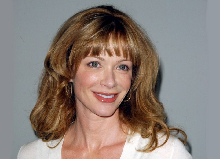 Lauren Holly - Long hairstyle suitable for older women