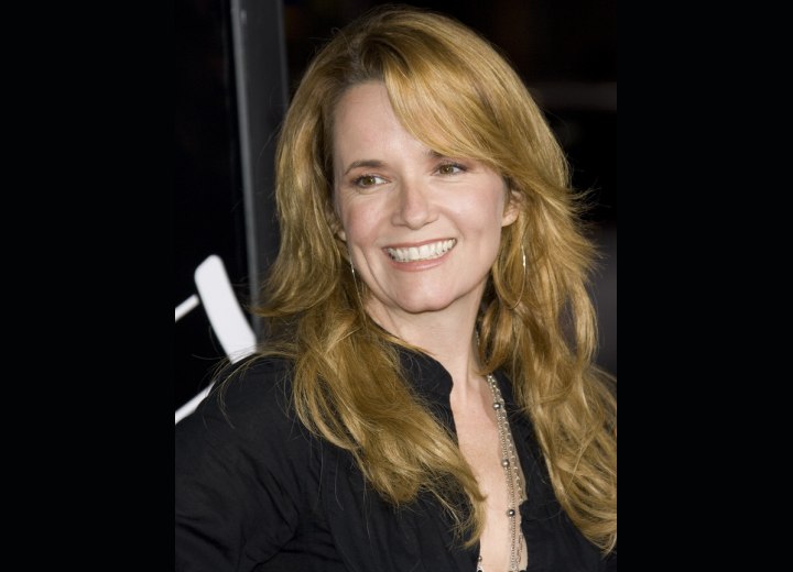 Lea Thompson's gypsy haircut