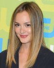 Leighton Meester with multi-toned long hair