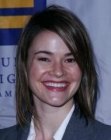 Leisha Hailey with a long haircut