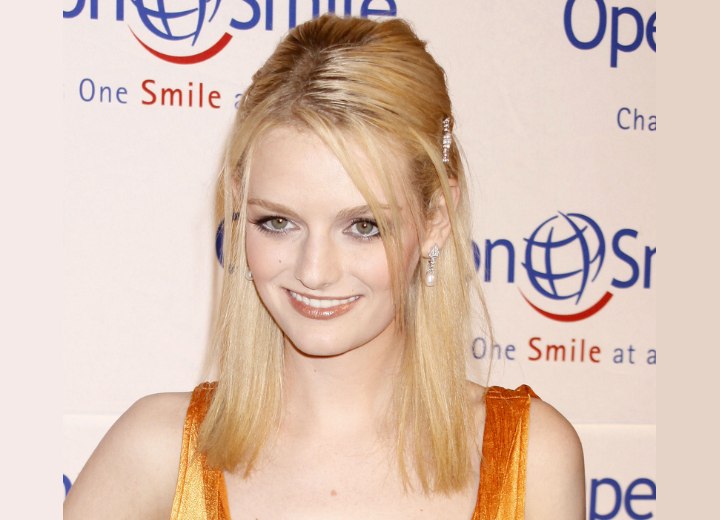 Lydia Hearst - long below the shoulders hairstyle