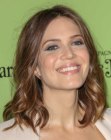 Mandy Moore with a shoulder length bob