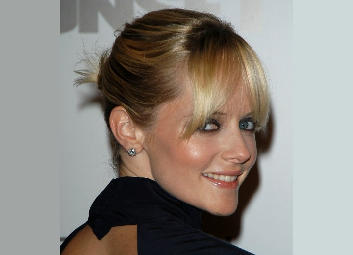 Marley Shelton - Updo with a knot at the back